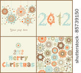  vintage  christmas set. of...