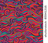 colorful seamless abstract hand ...