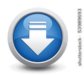 blue button. vector...