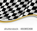 checkered flag  vector...