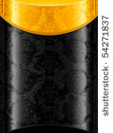 old gold and black background ...