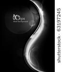 black abstract background  eps10