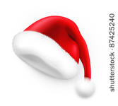santa claus hat  vector