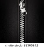 zipper  vector black background
