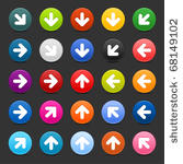 25 satined web 2.0 button with...