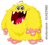 hairy monster