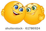 hugging emoticons