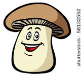cartoon mushroom