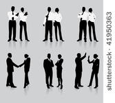 young business people...