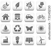 environment icon on square...
