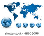 map of the world and earth...