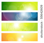 banners  headers abstract...