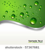 abstract background with water...
