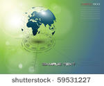 abstract background with earth...
