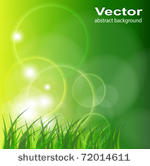 abstract green background ...