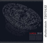 technology background  vector...