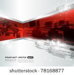 abstract vector wave background