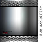 background   polished metal...