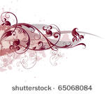 rose vector composition with...