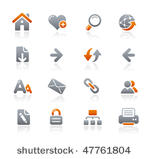 web navigation icons    ...