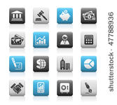 business   finance web icons    ...
