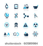 science web icons    azure...