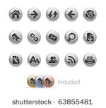 web navigation    metal round...