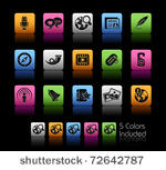 social media    color box       ...