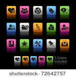 internet   blog icons    color...