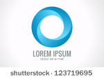 business abstract circle icon....