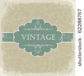 beige vintage greetings.