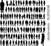 collection of people silhouettes