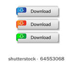download buttons set vector