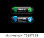 download button vector