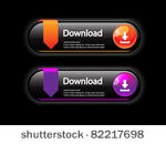 download button vector