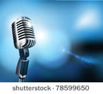 microphone. vector illustration.