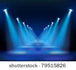 street in the night. vector...