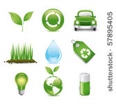 eco friendly premium icons
