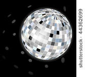 vector disco ball