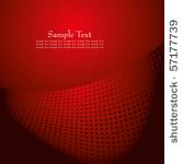 business card with red dots...