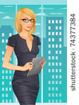 beautiful business woman...