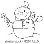 black and white coloring page...