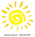abstract sun