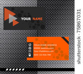 business card modern design