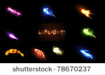 light neon  effects set