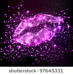 vector lips illustration  easy...