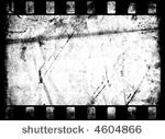 grunge film frame  vector 