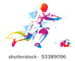 sports training. vector...