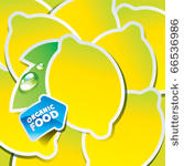 background from lemons with an...