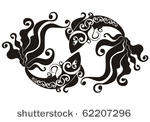 tattoo pisces. astrology sign....